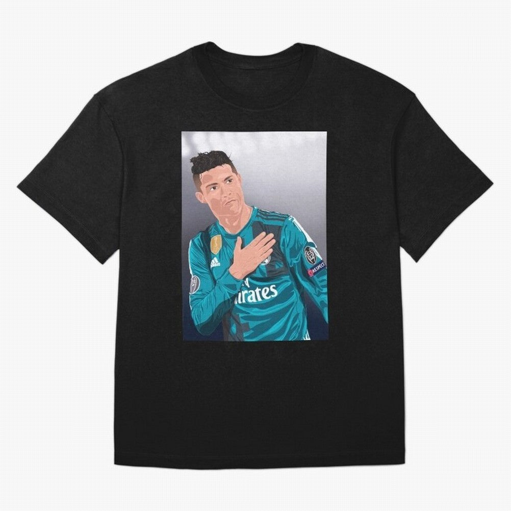Cristiano Ronaldo Oversized T-Shirt Keep Football History Alive during Match Day Hype around FIFA World Cup 2026, Haaland, Argentina, Tournament Hype, Historic Matchups, Family Viewing Parties and Global Sports Pride; Ideal for Passionate Fans Who