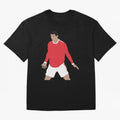 Cristiano Ronaldo Oversized T-Shirt Carry the Dream of FIFA World Cup 2026 USA Canada Mexico for Fans of Messi, CR7 and Mbappe and Spain and Netherlands, Bringing Soccer Culture, Superstar Moments, National Team Dreams and Competitive Fire; Built