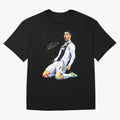 C Ronaldo Wpap Pop Art Oversized T-Shirt Discover Global Football Passion for FIFA World Cup 2026, Made for Mbappe, Brazil, Portugal and Argentina, Global Supporter Spirit, Legendary Goals, National Colors and Tournament Celebration; Created for