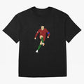Cristian Ronaldo Design - Portugal - Real Madrid - Illustration - Cartoon - T-Shirt - Shirt - Sticker - Phone Case - CR7 Oversized T-Shirt Show Your Love for the FIFA World Cup 2026 Journey through Mbappe Highlights, England, France and Netherlands