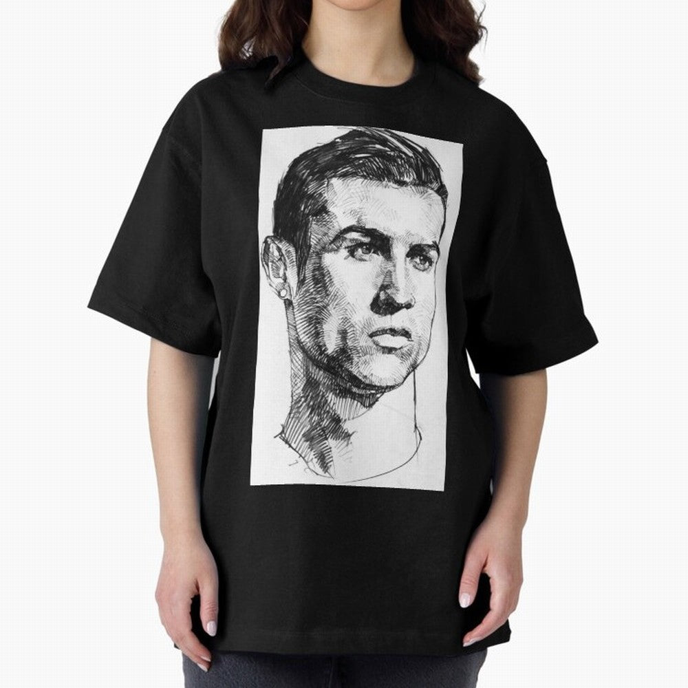 Cristiano Ronaldo CR7 Oversized T-Shirt Make Every Match About FIFA World Cup 2026 Group Stage Spirit, Capturing Netherlands, Messi, Neymar and Mbappe, Tournament Hype, Historic Matchups, Family Viewing Parties and Global Sports Pride; Perfect for