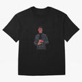 a nice smile from the goat Oversized T-Shirt Celebrate the Magic of FIFA World Cup 2026 Spirit, Capturing Argentina, Messi and Cristiano Ronaldo, Retro Football Energy, Iconic Rivalries, Trophy Chase Drama and Stadium Atmosphere; Perfect for People
