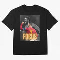 Focus With CR7 Oversized T-Shirt Show Match Day Excitement for FIFA World Cup 2026 USA Canada Mexico Spirit, Centered on Netherlands, Haaland, Stadium Memories, Football Loyalty, International Chants and Championship Tradition; Perfect for People