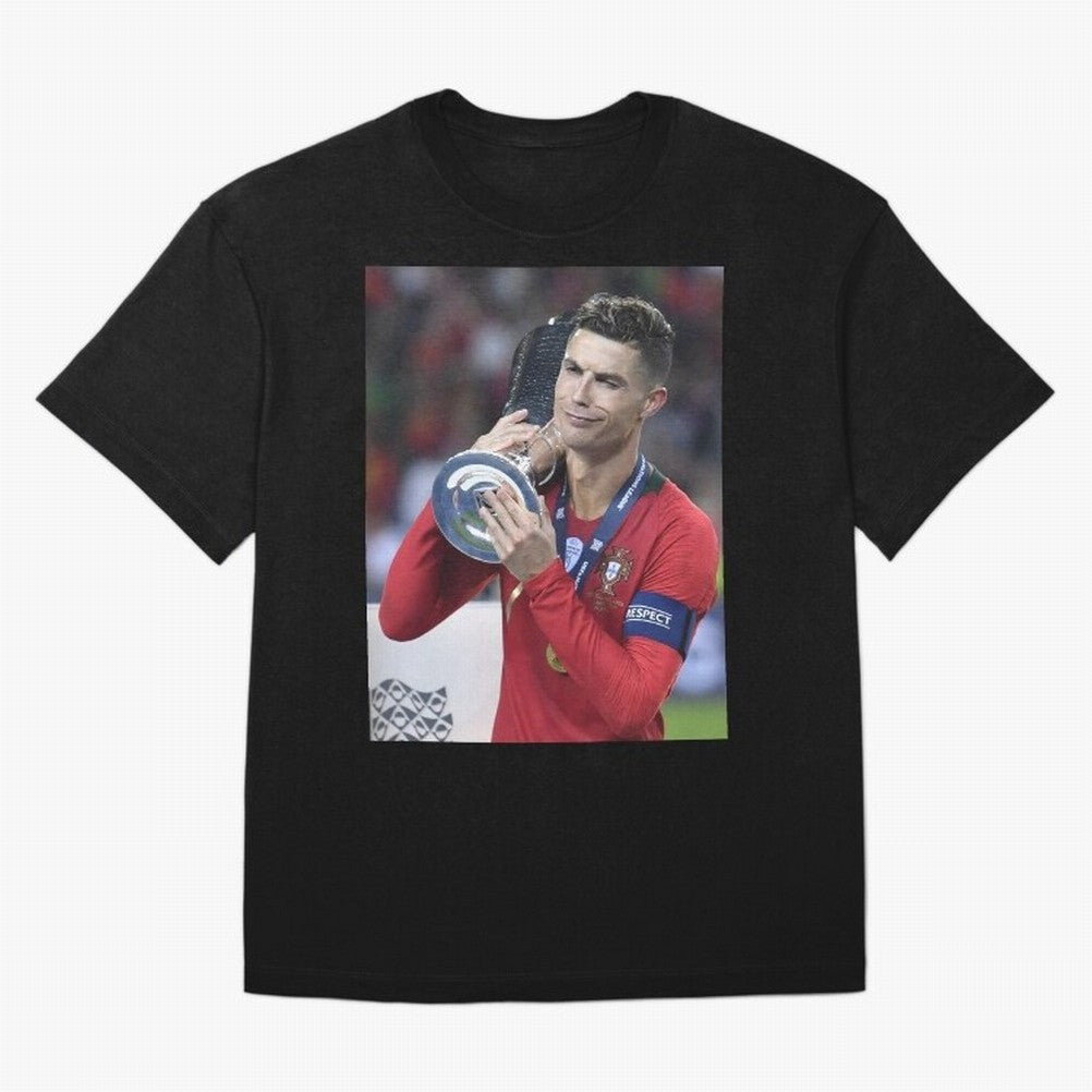 Todos Portugal 2019 CR7 Oversized T-Shirt Celebrate Global Football Passion for FIFA World Cup 2026 USA Canada Mexico, Filled with Messi and Cristiano Ronaldo, England, Championship Spirit, Famous Goals, Roaring Crowds and International Football