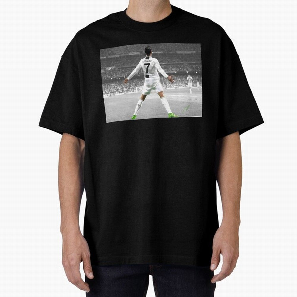 Cristiano Ronaldo Oversized T-Shirt Step into the FIFA World Cup 2026 Group Stage Journey through Haaland Highlights, Netherlands Pride, Worldwide Fan Energy, Dramatic Goals, Stadium Lights and Championship Celebrations; Made for Collectors Who