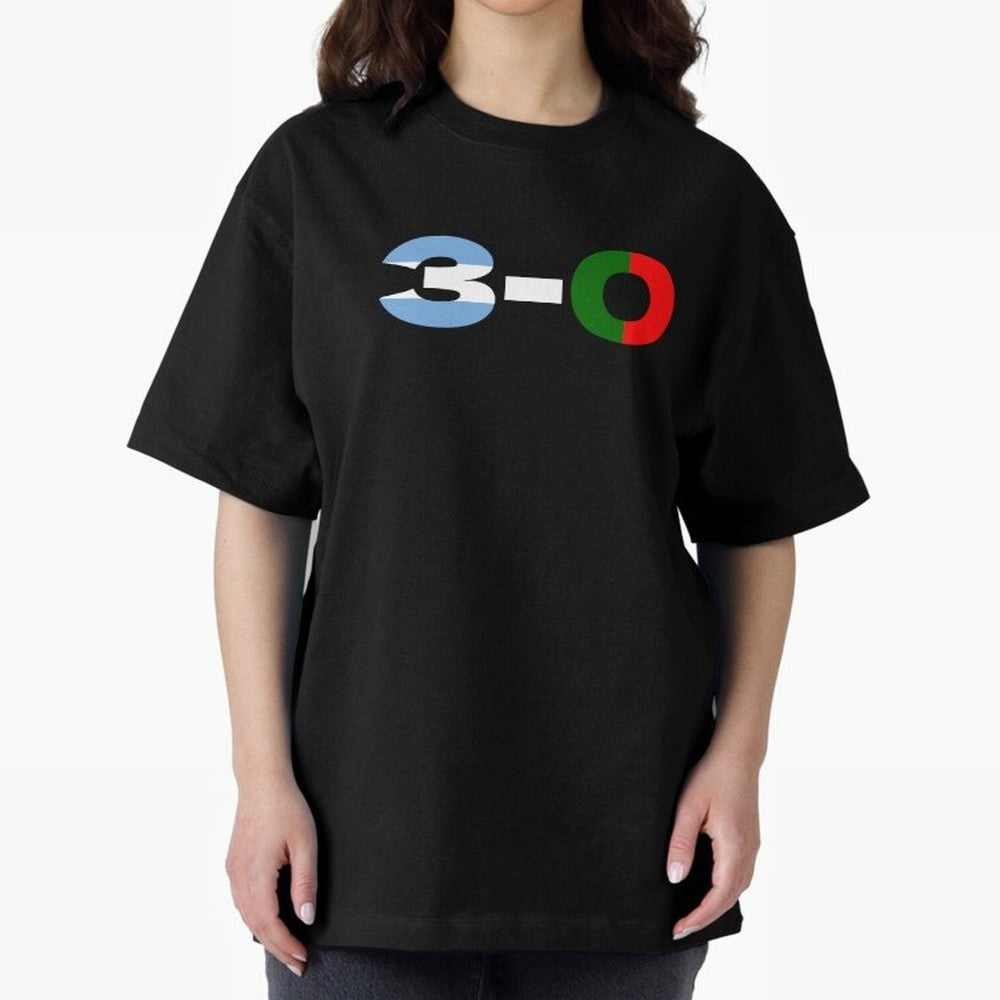 Argentina vs Portugal Oversized T-Shirt Support Your Favorite Stars during Global Football Passion for FIFA World Cup 2026 Group Stage, Built around Messi and Cristiano Ronaldo, Spain, Football History, Final Match Energy, Crowd Noise and Once in a