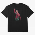 Cristiano Ronaldo Oversized T-Shirt Share the Excitement of the FIFA World Cup 2026 USA Canada Mexico Journey through CR7 Highlights, Argentina and Brazil Pride, Vintage Soccer Flavor, Modern Football Stars, National Flags and Final Night Emotion;