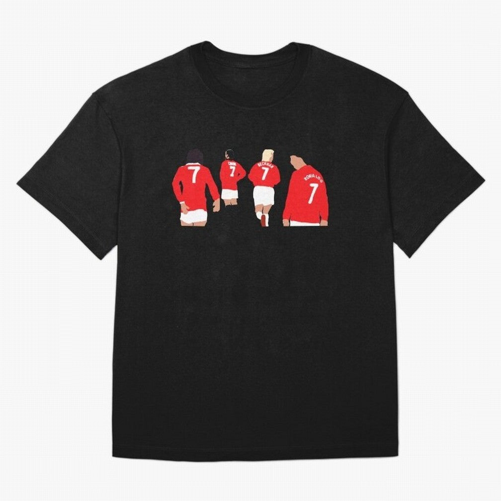 Manchester United Number 7 Legends Oversized T-Shirt Keep Football History Alive during Match Day Hype around FIFA World Cup 2026 Group Stage, Mbappe, Spain, Fan Favorite Moments, National Team Passion, Big Match Drama and Soccer History; Great for
