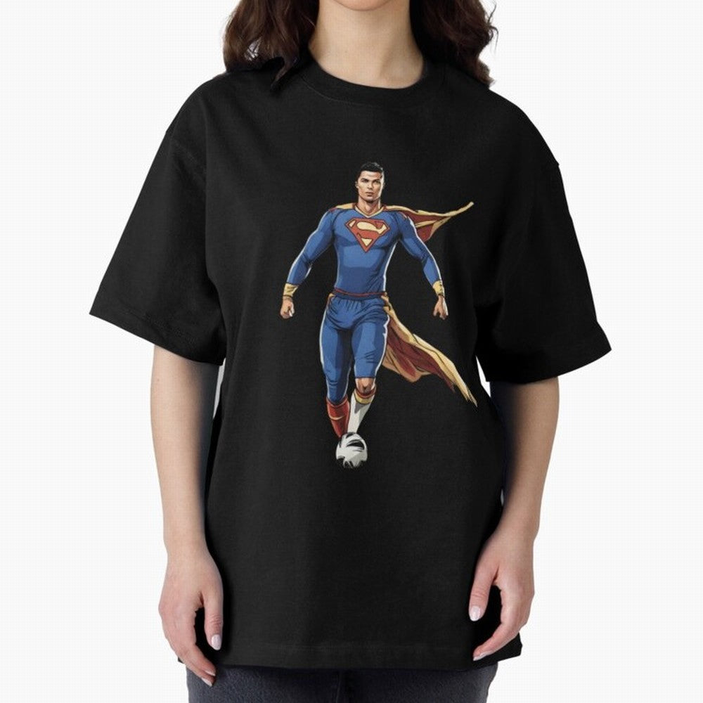 Ronaldo Superhero Oversized T-Shirt Carry National Pride through the FIFA World Cup 2026 Group Stage Journey through CR7 Highlights, Netherlands Pride, Match Day Excitement, Supporter Culture, Golden Goals and Global Football Passion; Great for