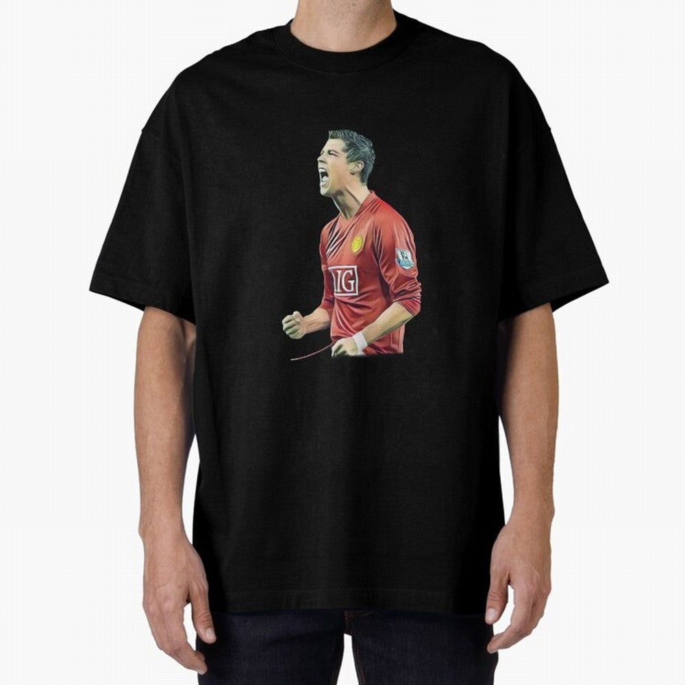 a good celebration from the goat Oversized T-Shirt Turn Up for FIFA World Cup 2026 Group Stage Made for CR7 and Messi, Argentina Energy, Game Day Rituals, Football Legends, Country Pride and the Road to the Final; Ideal for Football Dads, Football
