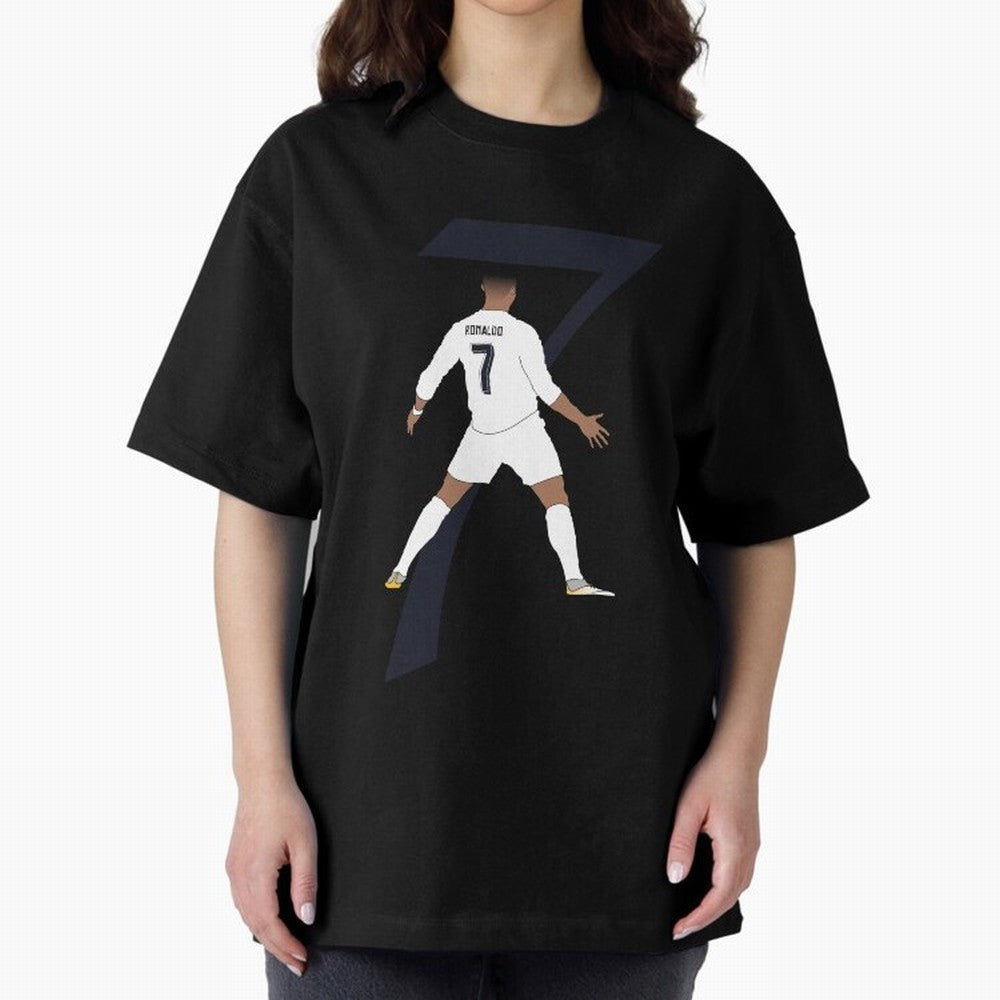 Cristiano Ronaldo #7 Oversized T-Shirt Support the Legends of FIFA World Cup 2026 Group Stage Capturing Messi, CR7 and Mbappe, Argentina Energy, Champion Mindset, Group Stage Buzz, Knockout Tension and Passionate Fan Culture; Made for Collectors