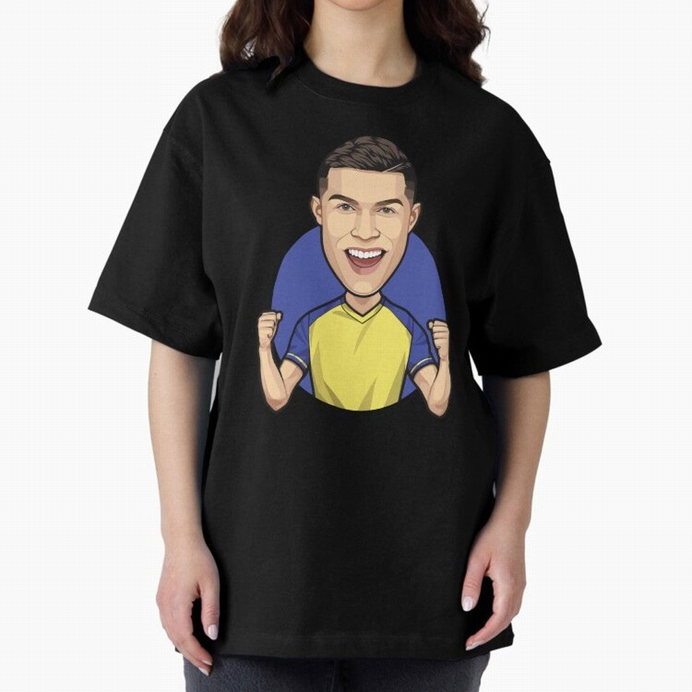 Ronaldo Al-Nassr 2022 Oversized T-Shirt Carry National Pride through the FIFA World Cup 2026 Group Stage Journey through Cristiano Ronaldo, Haaland and CR7 Highlights, Spain Pride, Classic Soccer Heritage, Championship Pressure, Fan Loyalty and