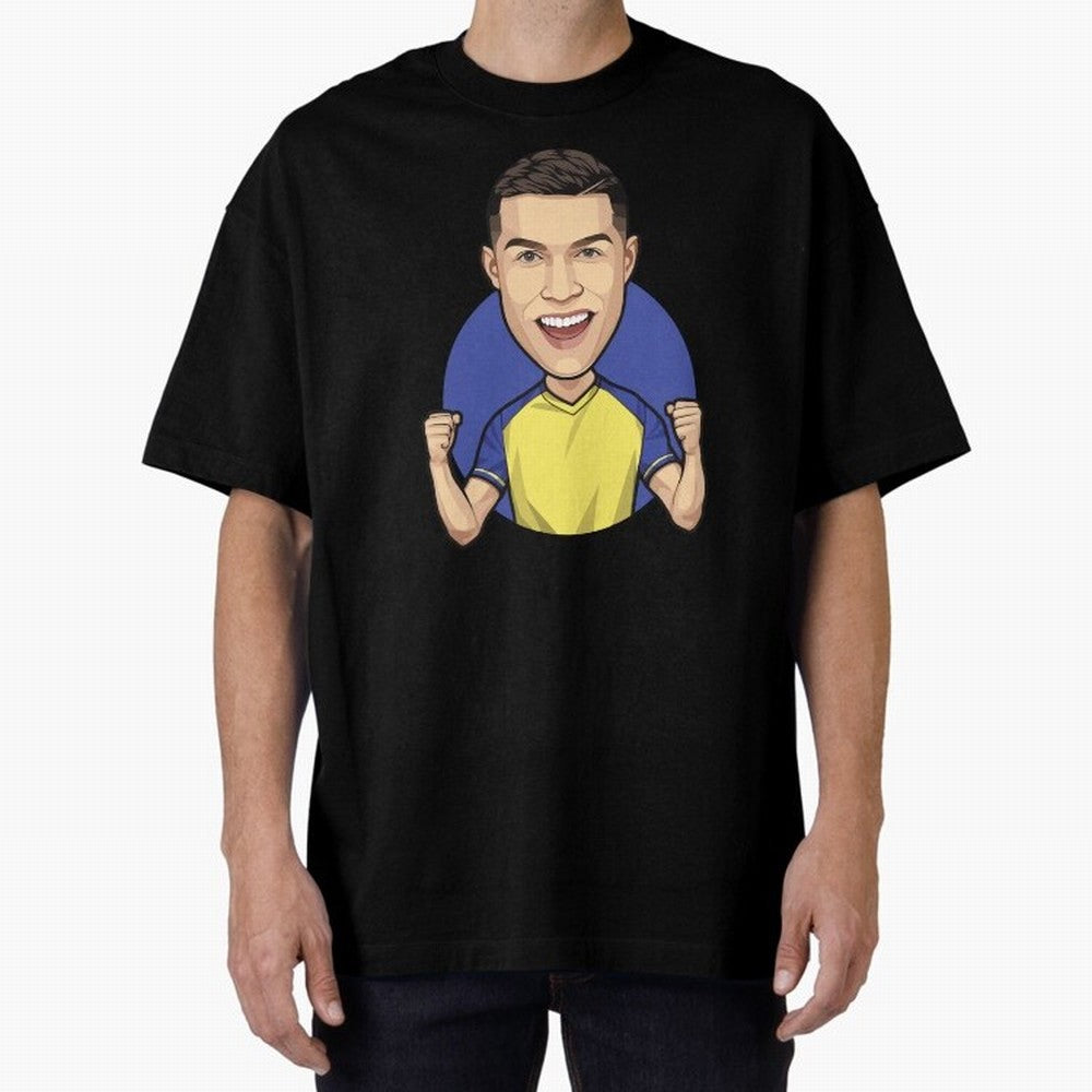 Ronaldo Al-Nassr 2022 Oversized T-Shirt Carry National Pride through the FIFA World Cup 2026 Group Stage Journey through Cristiano Ronaldo, Haaland and CR7 Highlights, Spain Pride, Classic Soccer Heritage, Championship Pressure, Fan Loyalty and