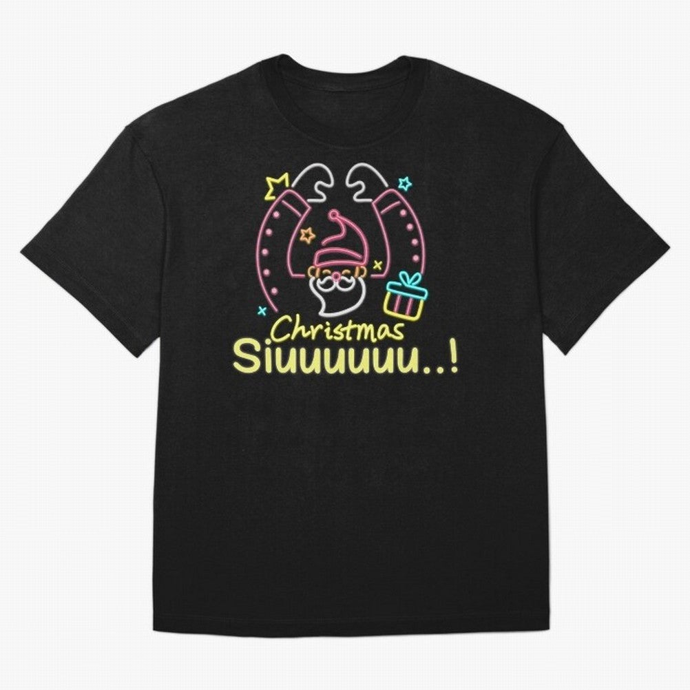 Christmas siuuu CR7 goal Oversized T-Shirt Feel the FIFA World Cup 2026 Group Stage Journey through Mbappe Highlights, Portugal, Spain and Germany Pride, Stadium Chants, National Pride, Trophy Dreams and Unforgettable Football Memories; Perfect for
