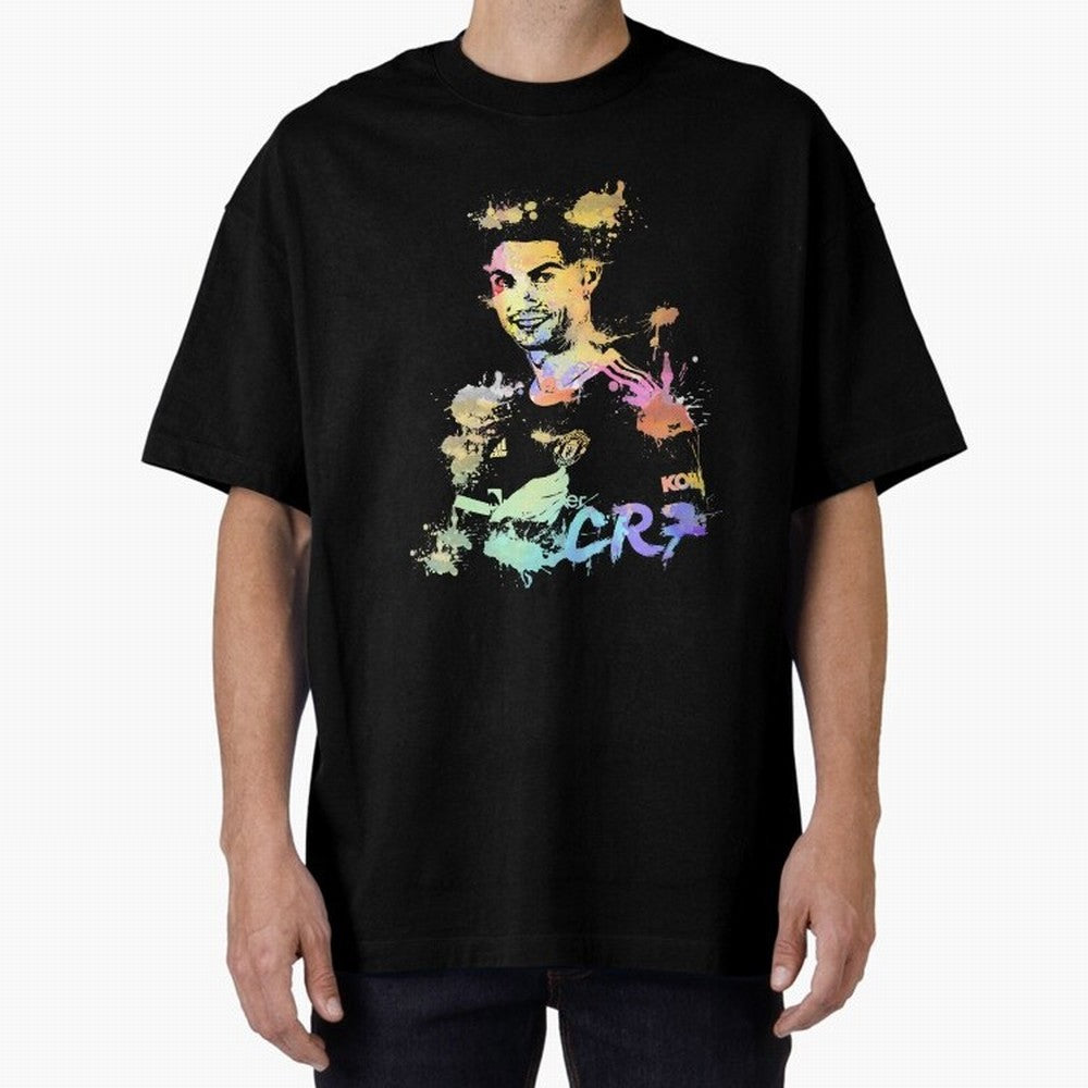 Cristiano Ronaldo Cristiano Ronaldoooo Oversized T-Shirt Support the Legends of the FIFA World Cup 2026 Group Stage Journey through CR7 Highlights, England, France and Netherlands Pride, Championship Spirit, Famous Goals, Roaring Crowds and