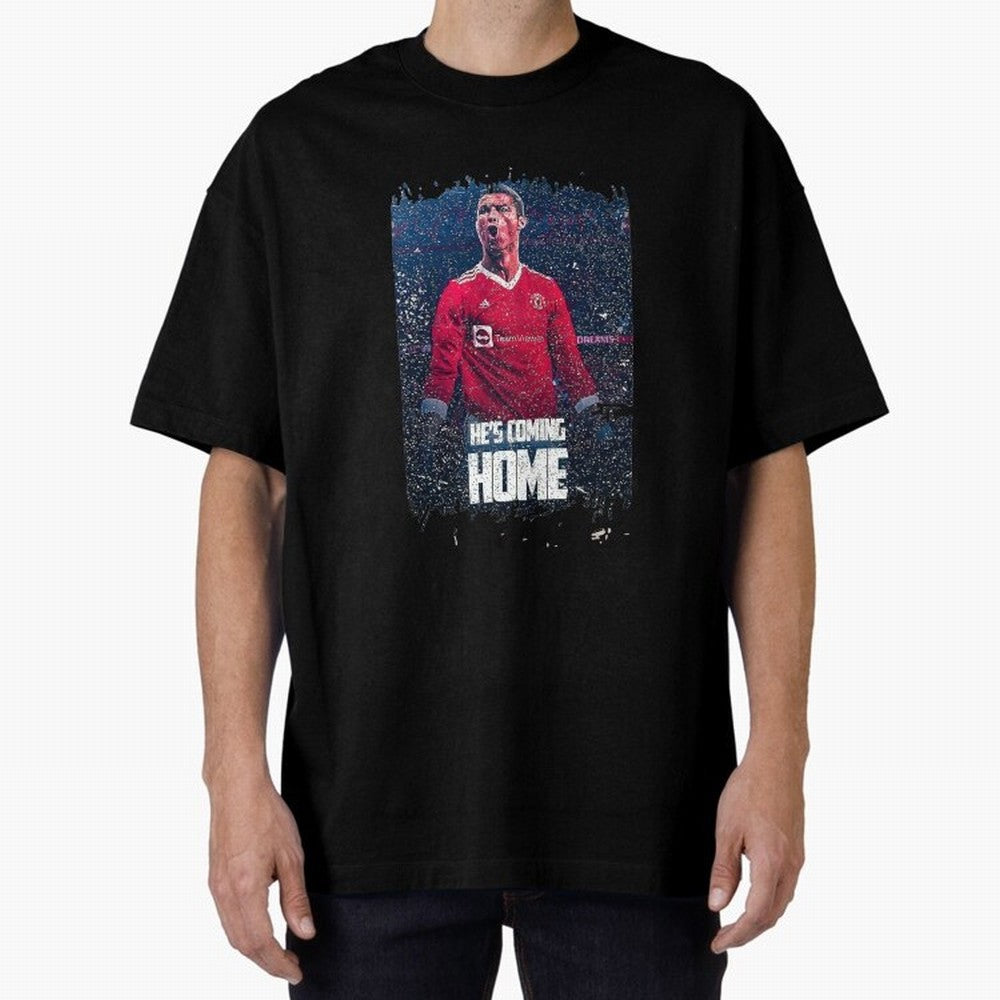 Cristiano Ronaldo Cristiano Ronaldoo Oversized T-Shirt Show Your Tournament Heart for FIFA World Cup 2026 Spirit, Centered on England, France and Netherlands, Messi, CR7 and Mbappe, Match Day Excitement, Supporter Culture, Golden Goals and Global