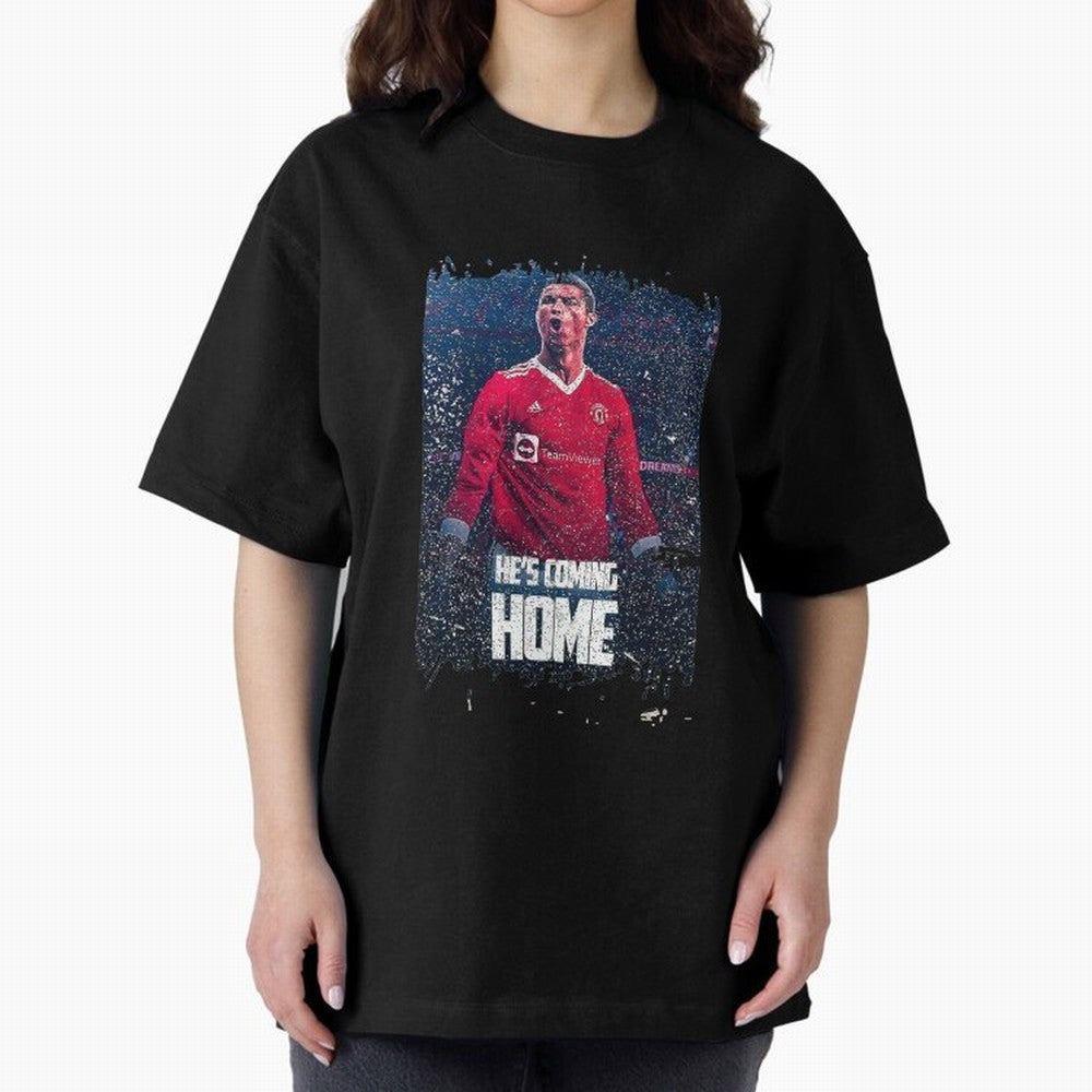 Cristiano Ronaldo Cristiano Ronaldoo Oversized T-Shirt Show Your Tournament Heart for FIFA World Cup 2026 Spirit, Centered on England, France and Netherlands, Messi, CR7 and Mbappe, Match Day Excitement, Supporter Culture, Golden Goals and Global