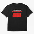Welcome Home Manchester 7 CR Oversized T-Shirt Follow FIFA World Cup 2026 USA Canada Mexico Connected to Messi, Spain Energy, Vintage Soccer Flavor, Modern Football Stars, National Flags and Final Night Emotion; Created for Match Day Parties,
