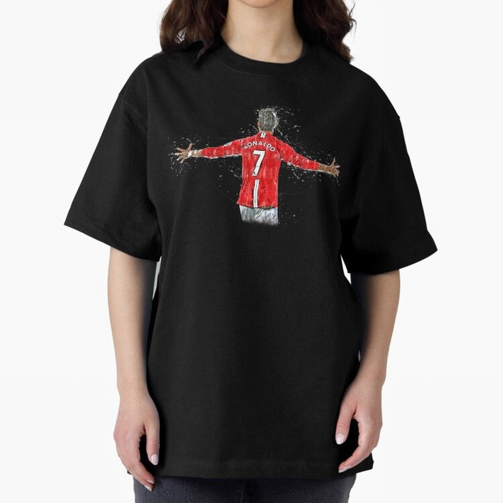 Cristiano Ronaldo 8 Oversized T-Shirt Represent Fans Who Live for Global Football Passion for FIFA World Cup 2026 Group Stage, Filled with Cristiano Ronaldo, Haaland and CR7, Germany, Match Day Excitement, Supporter Culture, Golden Goals and Global