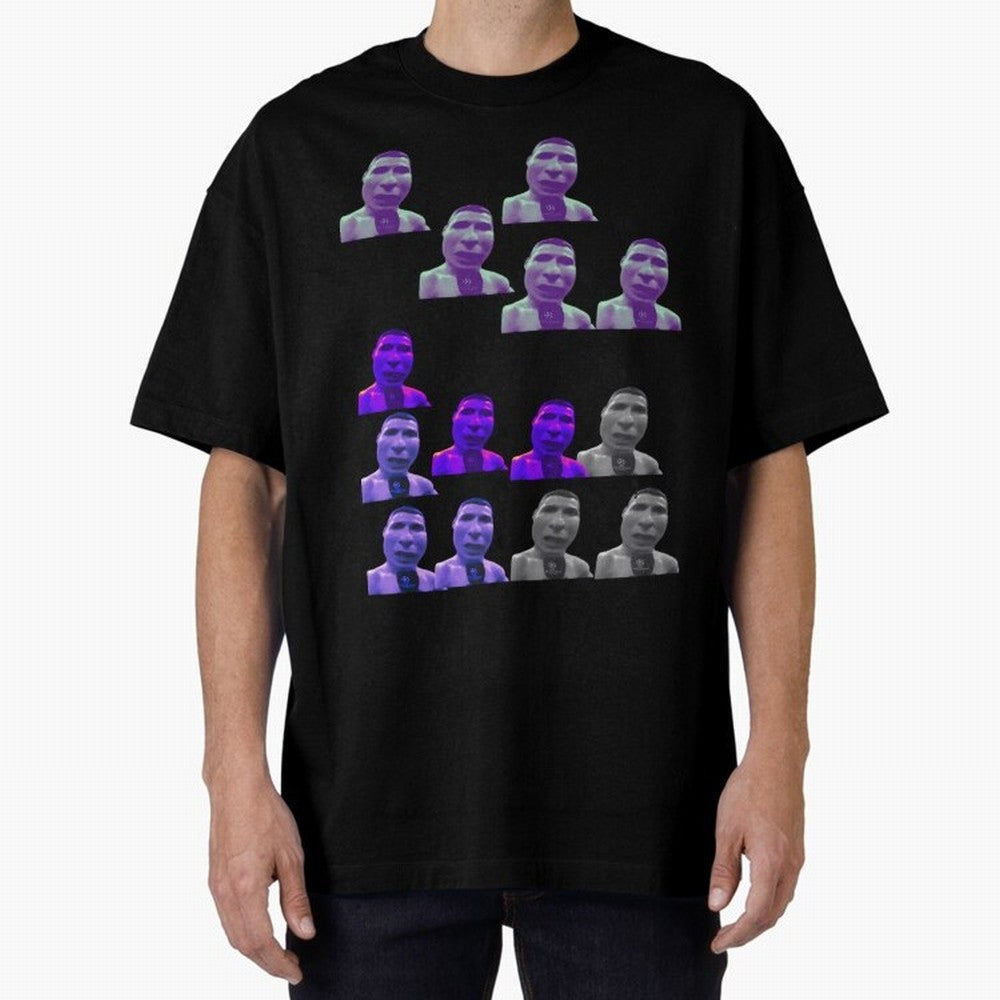 siuuu funny cr7 stickers Oversized T-Shirt Show Passion for the Stars of FIFA World Cup 2026 Group Stage with Messi, CR7 and Mbappe, Portugal Energy, Football Festival Excitement, Trophy Ambitions, Country Rivalries and Star Player Buzz; Perfect