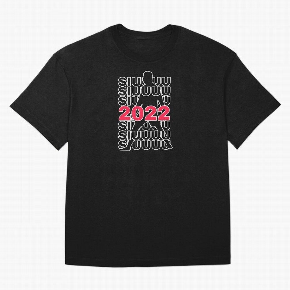 Siuuu 2022 Cristiano ronaldo goal Oversized T-Shirt Carry National Pride through FIFA World Cup 2026 Group Stage Spirit, Capturing Brazil, Messi, Neymar and Mbappe, Fan Favorite Moments, National Team Passion, Big Match Drama and Soccer History;