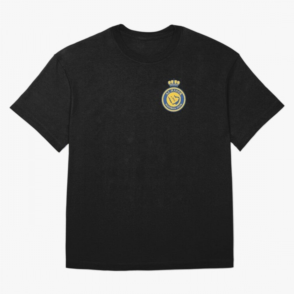 Al-Nassr Football Club Oversized T-Shirt Honor the Football Icons of the FIFA World Cup 2026 USA Canada Mexico Journey through CR7 Highlights, Portugal, Spain and Germany Pride, Football Festival Excitement, Trophy Ambitions, Country Rivalries and