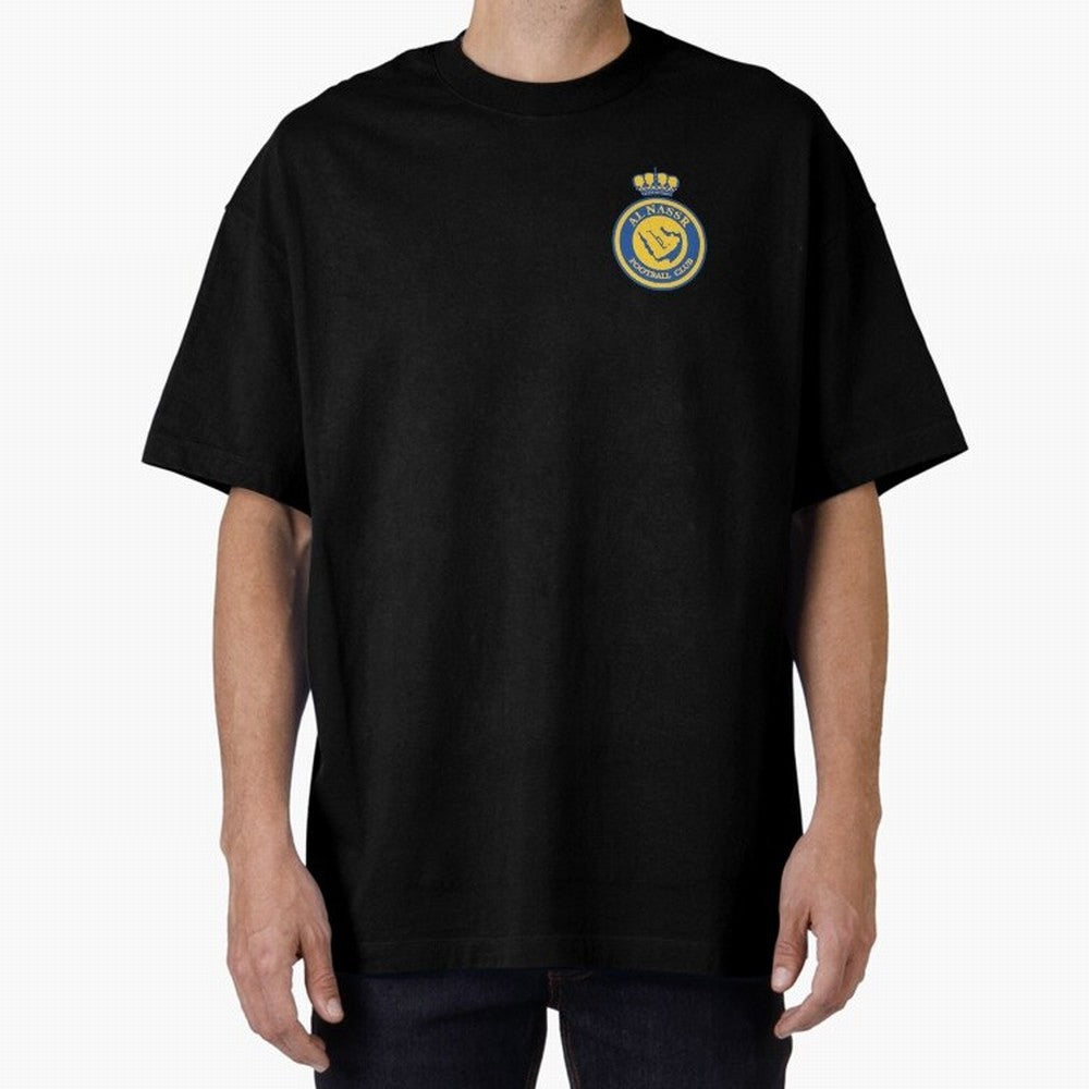 Al-Nassr Football Club Oversized T-Shirt Honor the Football Icons of the FIFA World Cup 2026 USA Canada Mexico Journey through CR7 Highlights, Portugal, Spain and Germany Pride, Football Festival Excitement, Trophy Ambitions, Country Rivalries and