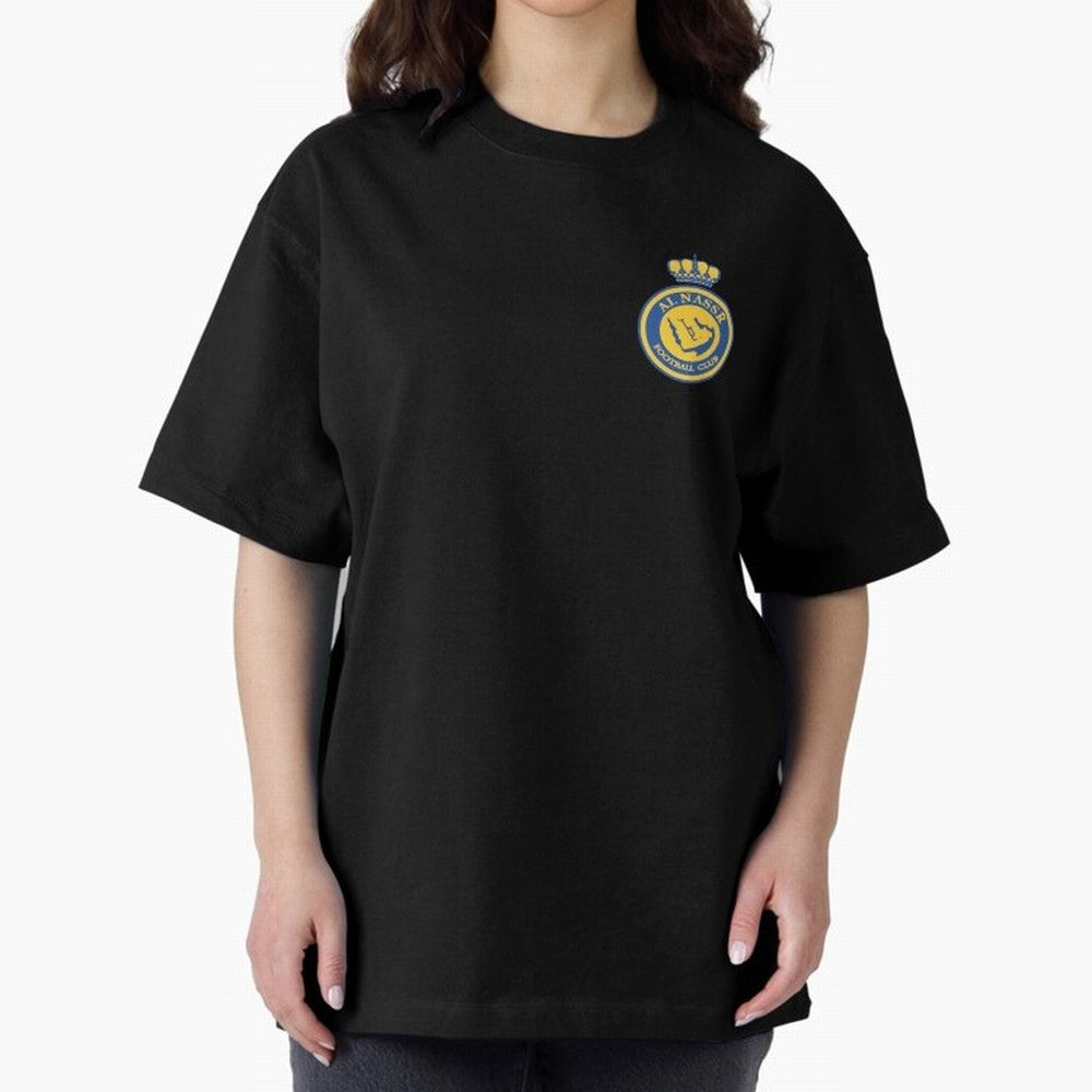Al-Nassr Football Club Oversized T-Shirt Honor the Football Icons of the FIFA World Cup 2026 USA Canada Mexico Journey through CR7 Highlights, Portugal, Spain and Germany Pride, Football Festival Excitement, Trophy Ambitions, Country Rivalries and