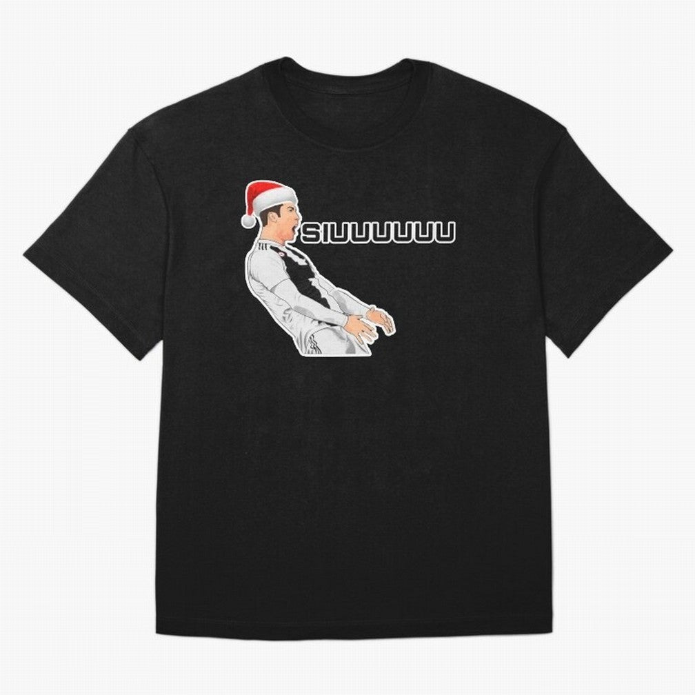 Siuuu Cristiano ronaldo funny Oversized T-Shirt Relive the Noise and Pride of Global Football Passion for FIFA World Cup 2026 USA Canada Mexico, Driven by Messi and Cristiano Ronaldo, Portugal, Spain and Germany, Fan Favorite Moments, National Team