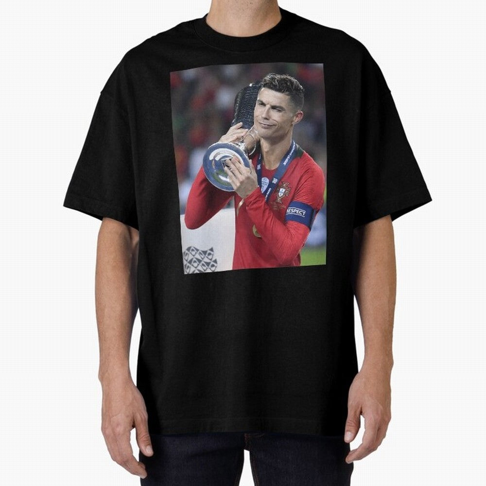Todos Portugal 2019 Cr7 Oversized T-Shirt Bring Match Day Fire to Global Football Passion for FIFA World Cup 2026 Group Stage, Highlighting Neymar, England and Germany, Football Festival Excitement, Trophy Ambitions, Country Rivalries and Star