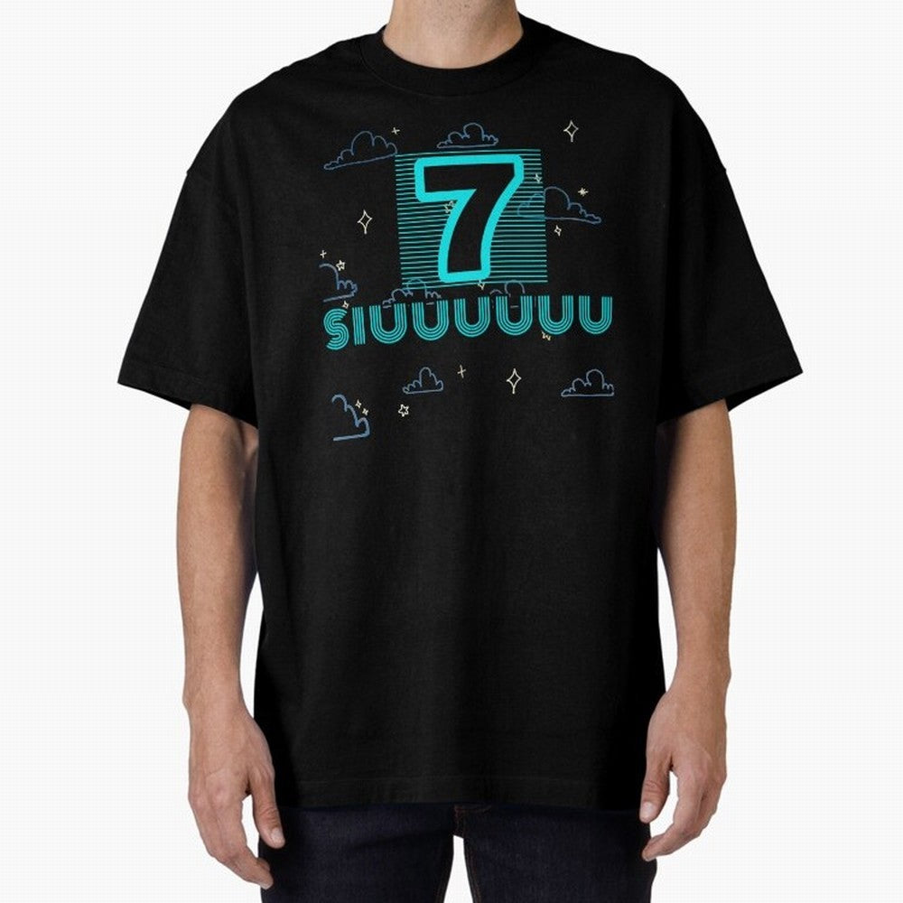Siuuuuu 7 Cristiano ronaldo Oversized T-Shirt Bring Retro Soccer Energy to FIFA World Cup 2026 Group Stage Filled with Cristiano Ronaldo, England and Germany Energy, Game Day Rituals, Football Legends, Country Pride and the Road to the Final; Ideal