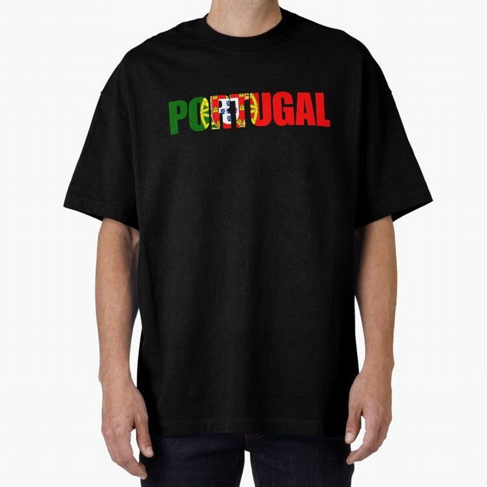 Portugal Country Oversized T-Shirt Turn Every Weekend Toward FIFA World Cup 2026 for Fans of Messi, Neymar and Mbappe and France and Portugal, Bringing Supporter Pride, Iconic Celebrations, Legendary Names and Global Match Day Energy; Made for