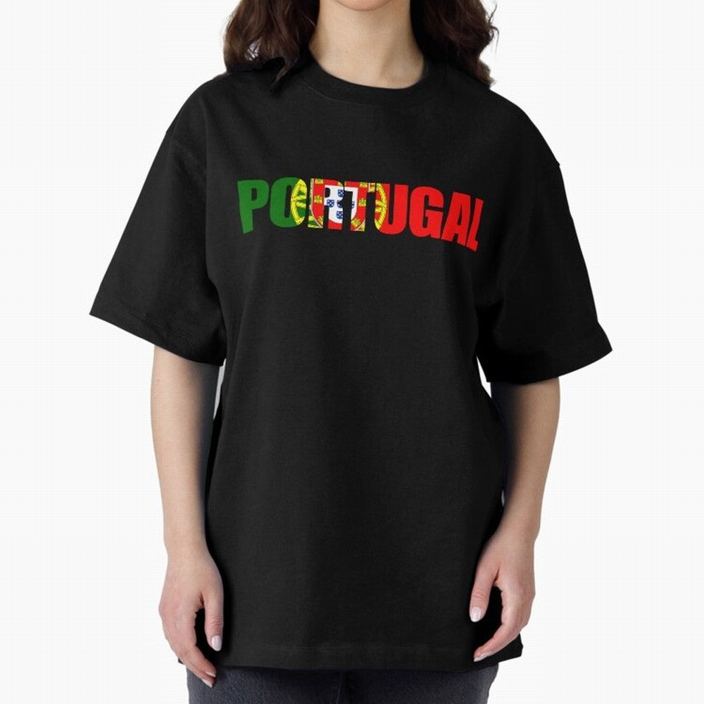 Portugal Country Oversized T-Shirt Turn Every Weekend Toward FIFA World Cup 2026 for Fans of Messi, Neymar and Mbappe and France and Portugal, Bringing Supporter Pride, Iconic Celebrations, Legendary Names and Global Match Day Energy; Made for