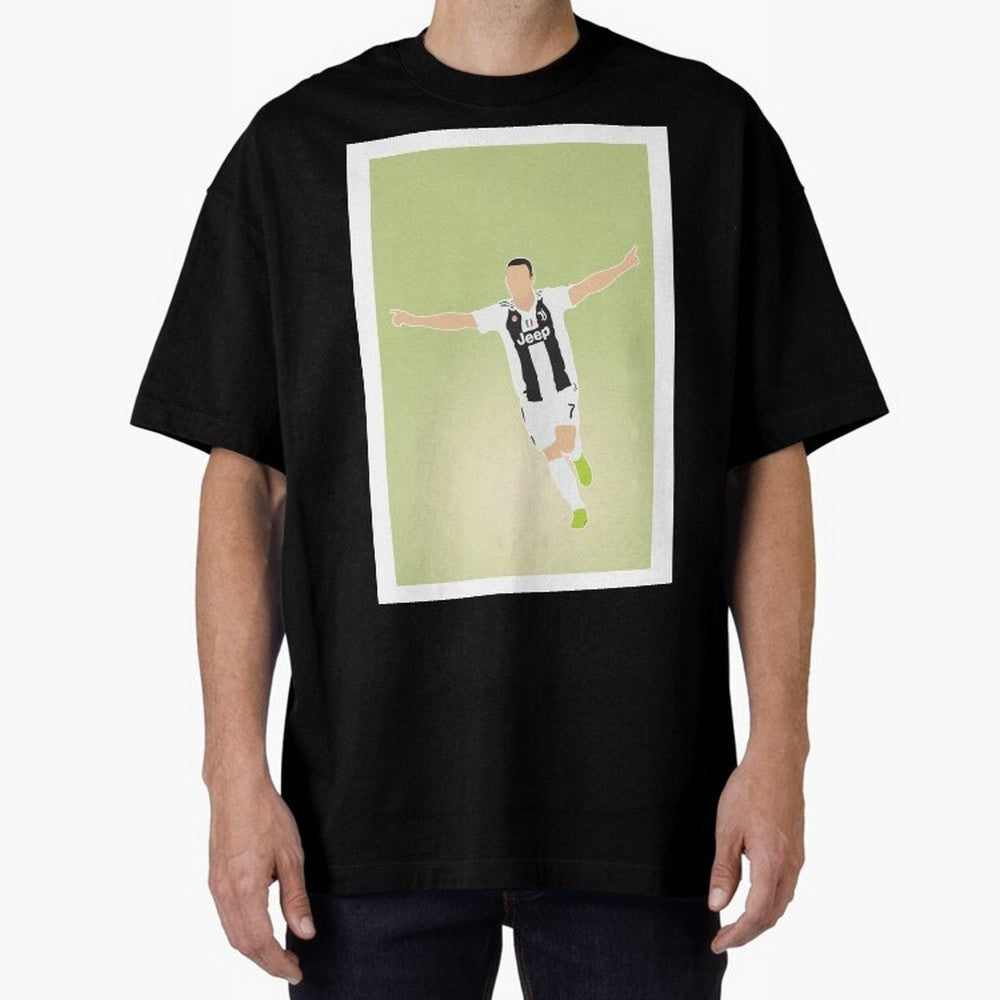 CRISTIANO RONALDO Oversized T-Shirt Bring Supporter Culture to FIFA World Cup 2026 USA Canada Mexico Connected to Messi, CR7 and Mbappe, Spain Energy, Game Day Rituals, Football Legends, Country Pride and the Road to the Final; Made for Collectors