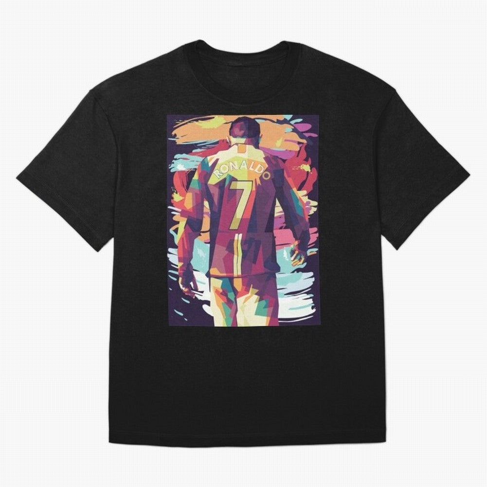 Cristiano Ronaldo Manchester United Cristiano Ronaldo Oversized T-Shirt Carry National Pride through FIFA World Cup 2026 Group Stage Highlighting Haaland, Brazil Energy, Supporter Pride, Iconic Celebrations, Legendary Names and Global Match Day