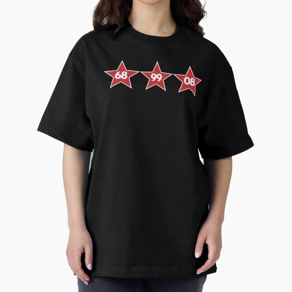 Manchester United European Cups Oversized T-Shirt Back Your Heroes with Global Football Passion for FIFA World Cup 2026, with Cristiano Ronaldo, Haaland and CR7, England, France and Netherlands, Tournament Hype, Historic Matchups, Family Viewing