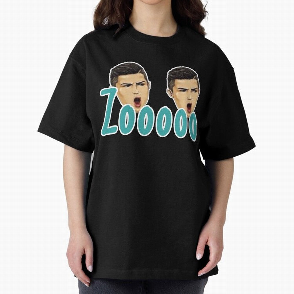 Zooo CR7 funny goal Oversized T-Shirt Remember FIFA World Cup 2026 for Fans of Messi, CR7 and Mbappe and Argentina, France and Brazil, Bringing Vintage Soccer Flavor, Modern Football Stars, National Flags and Final Night Emotion; Perfect for Fans,