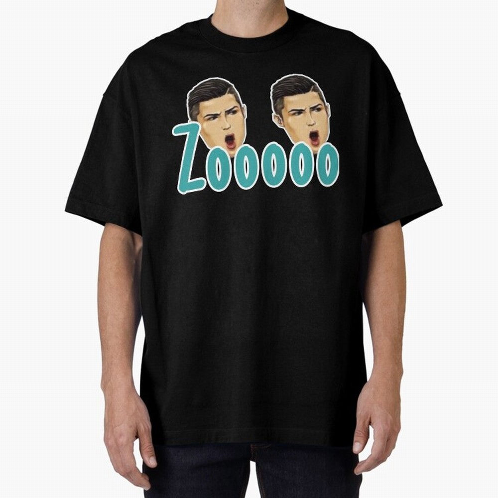 Zooo CR7 funny goal Oversized T-Shirt Remember FIFA World Cup 2026 for Fans of Messi, CR7 and Mbappe and Argentina, France and Brazil, Bringing Vintage Soccer Flavor, Modern Football Stars, National Flags and Final Night Emotion; Perfect for Fans,