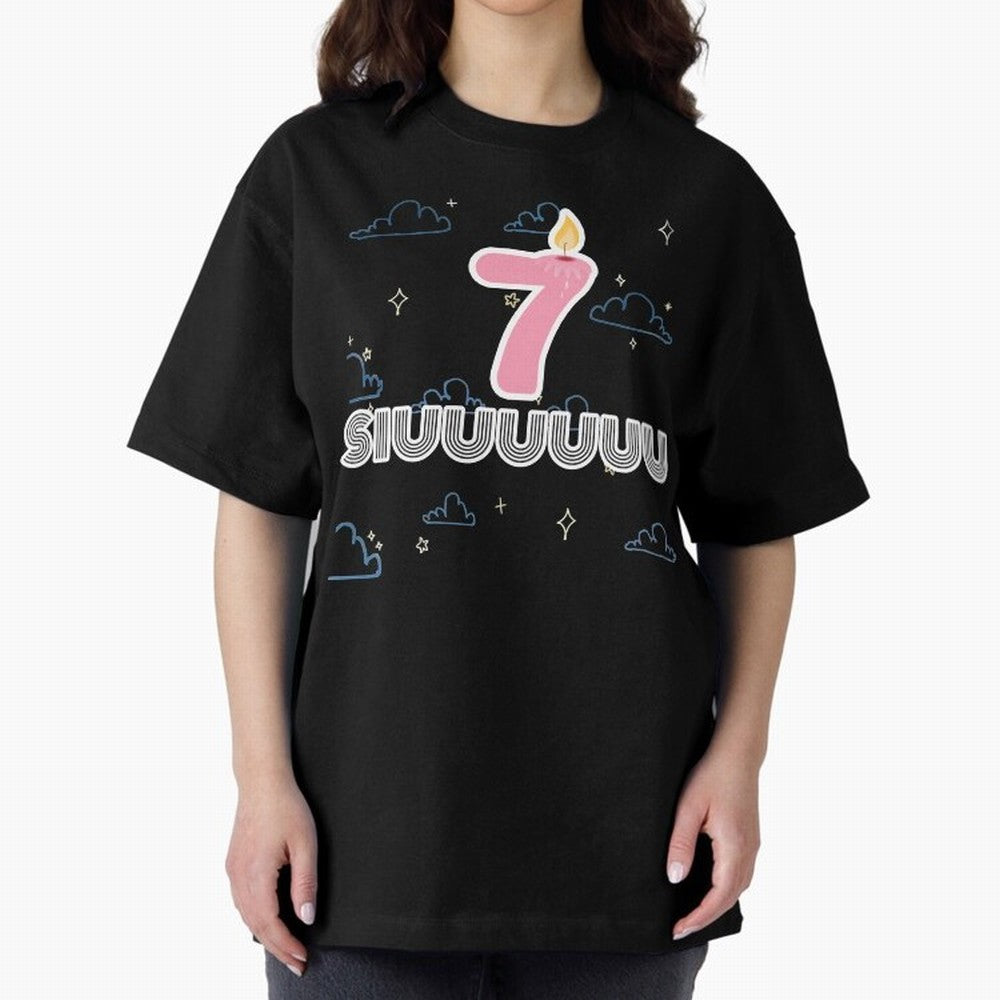 Siuuu 7 Cristiano ronaldo Oversized T-Shirt Feel the Trophy Chase of Match Day Hype around FIFA World Cup 2026 Group Stage, Messi and Cristiano Ronaldo, Spain, Goal Celebration Energy, Supporter Heritage, Football Icons and Worldwide Tournament