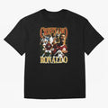 Cristiano Ronaldo Retro Collage Oversized T-Shirt Live for the Drama of Match Day Hype around FIFA World Cup 2026 Group Stage, Neymar, Argentina, France and Brazil, Tournament Hype, Historic Matchups, Family Viewing Parties and Global Sports Pride;