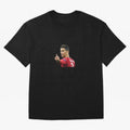 Cristiano ronaldo showing middle finger Oversized T-Shirt Celebrate Every Goal in the FIFA World Cup 2026 USA Canada Mexico Journey through Mbappe Highlights, England and Germany Pride, Championship Spirit, Famous Goals, Roaring Crowds and