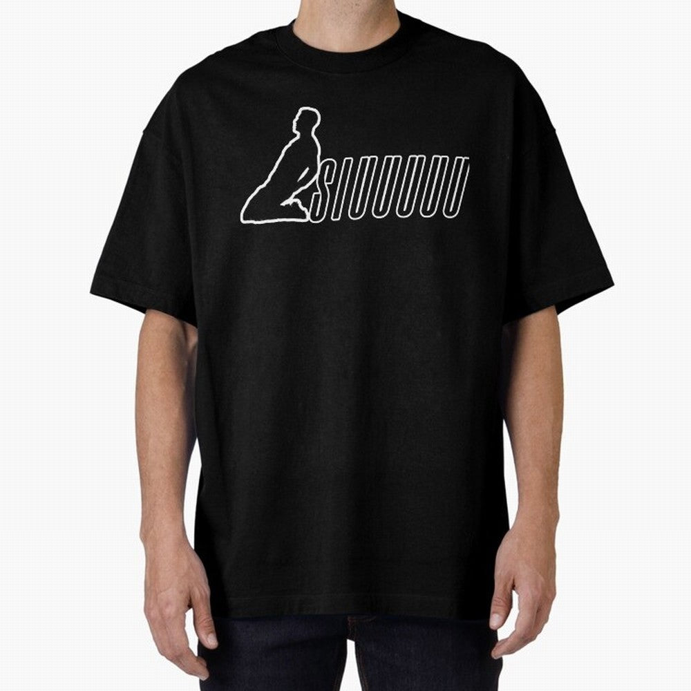 Siuuu CR7 funny goal Oversized T-Shirt Turn Football Passion into FIFA World Cup 2026 USA Canada Mexico Spirit, with Brazil, Portugal and Argentina, Haaland, Stadium Memories, Football Loyalty, International Chants and Championship Tradition;