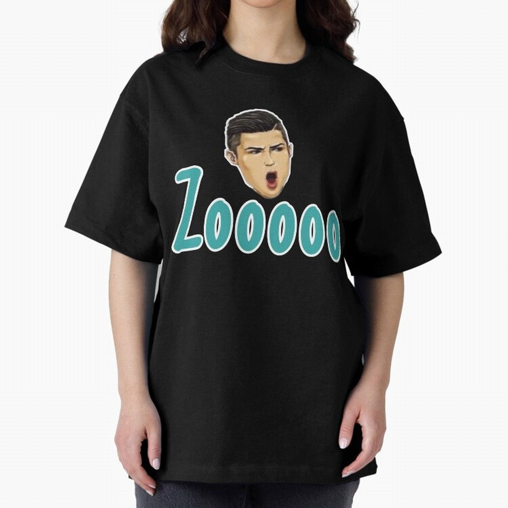 Zoooo funy CR7 goal suiii Oversized T-Shirt Celebrate the Biggest Stage of FIFA World Cup 2026 USA Canada Mexico for Fans of CR7 and Messi and England, Bringing Championship Spirit, Famous Goals, Roaring Crowds and International Football Unity;