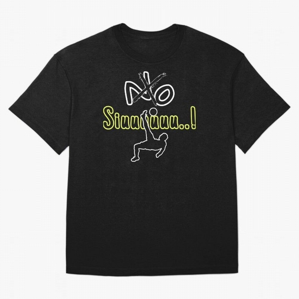 No SIUUU Cristiano ronaldo suiii Oversized T-Shirt Bring International Match Energy to FIFA World Cup 2026 USA Canada Mexico Spirit, Centered on Brazil, Cristiano Ronaldo, Haaland and CR7, Supporter Pride, Iconic Celebrations, Legendary Names and