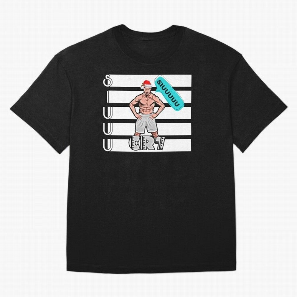 Siuuu Cristiano ronaldo goal Oversized T-Shirt Make Your Look Match Global Football Passion for FIFA World Cup 2026 USA Canada Mexico, Centered on Haaland and Mbappe, Netherlands, Fan Favorite Moments, National Team Passion, Big Match Drama and