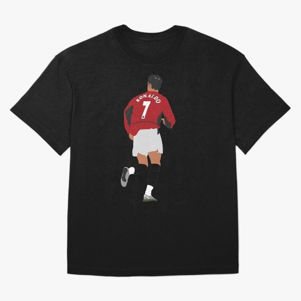 Ronaldo - Man Utd - 2004 Oversized T-Shirt Make Game Day About Global Football Passion for FIFA World Cup 2026, with Messi and Cristiano Ronaldo, Netherlands, Tournament Hype, Historic Matchups, Family Viewing Parties and Global Sports Pride;