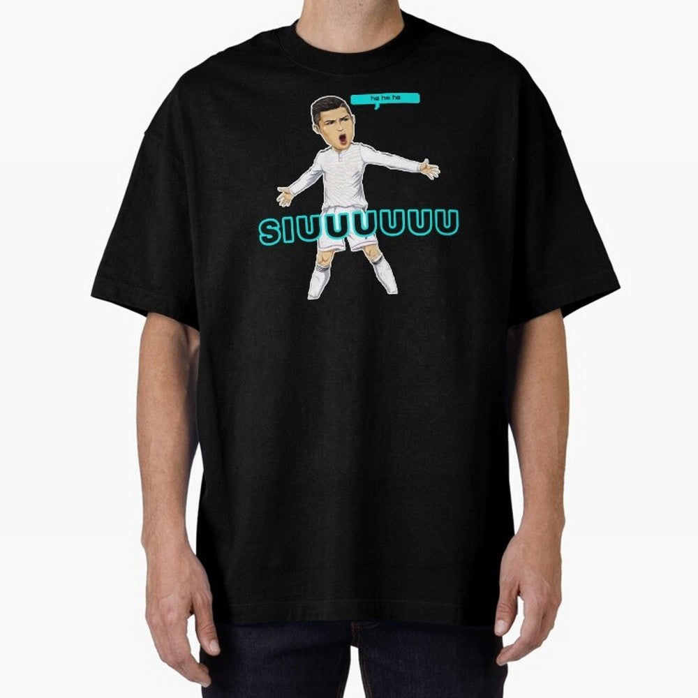 Hehehe siuuu Oversized T-Shirt Honor Champions and Dreams in FIFA World Cup 2026 Group Stage for Fans of Messi, Neymar and Mbappe and England, Bringing Classic Soccer Heritage, Championship Pressure, Fan Loyalty and International Pride; Built for