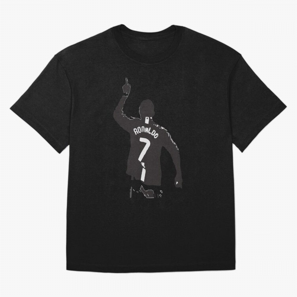 Cristiano Ronaldo 1 Oversized T-Shirt Celebrate Football Heritage in FIFA World Cup 2026 for Fans of Mbappe and Germany, Bringing Stadium Memories, Football Loyalty, International Chants and Championship Tradition; Made for Die Hard Supporters,