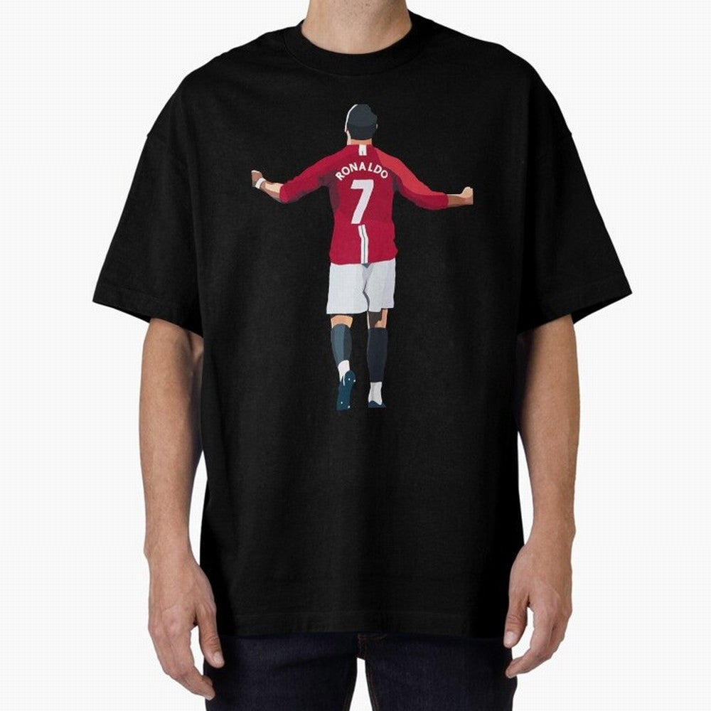 Legend Cristiano Ronaldo Oversized T-Shirt Show Fan Pride Across FIFA World Cup 2026 USA Canada Mexico Built around Cristiano Ronaldo, Spain Energy, Fan Favorite Moments, National Team Passion, Big Match Drama and Soccer History; Great for Watch