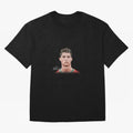 Cristiano Ronaldo Big Face Young Ronaldo Oversized T-Shirt Experience the Global Stage of FIFA World Cup 2026 Group Stage Centered on Mbappe and Neymar, England Energy, Supporter Pride, Iconic Celebrations, Legendary Names and Global Match Day